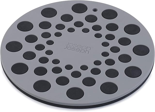 Joseph Joseph 20174 Spot-On Set of 2 Silicone Trivets, Plastic, 16.99 x 16.99 x 0.79 cm; 204 Grams