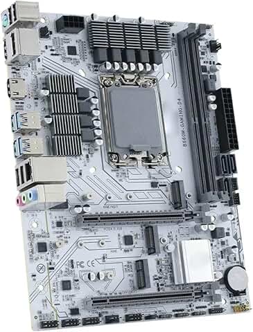 Carte mère Fit For ERYING M-ATX B660M Gaming D4 compatible avec les processeurs de 12e, 13e et 14e génération (LGA 1700, 12100F/12400F/12490F/12600F/12700F/13600F) mémoire DDR4 M.2 NVMe carte mere