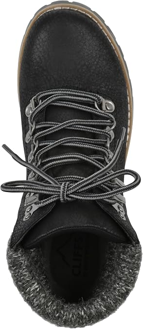 CLIFFS BY WHITE MOUNTAIN Shoes Pathfield Women's Lace-up Hiker Style Bootie
