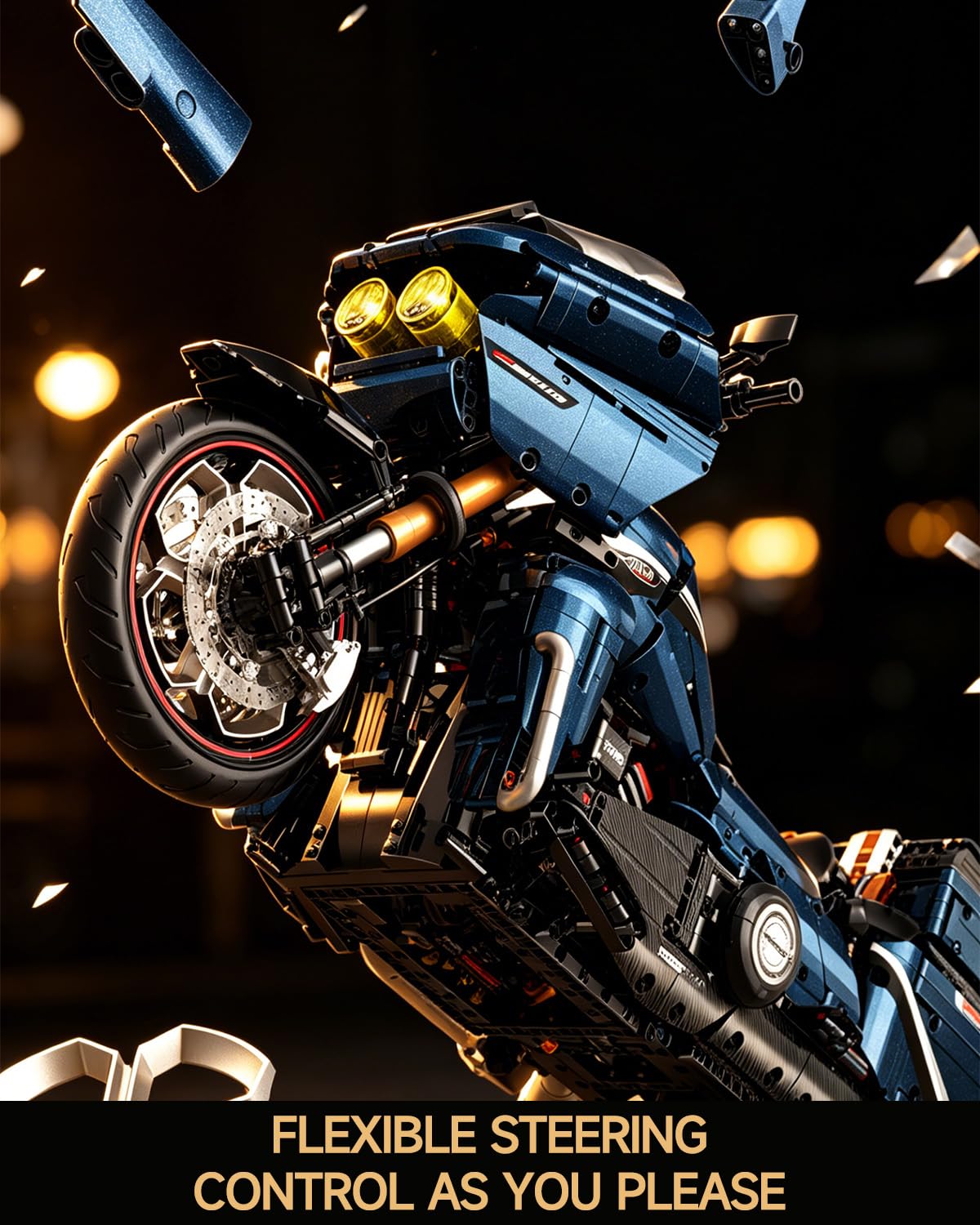 Cruiser - Modellino di motocicletta per adulti