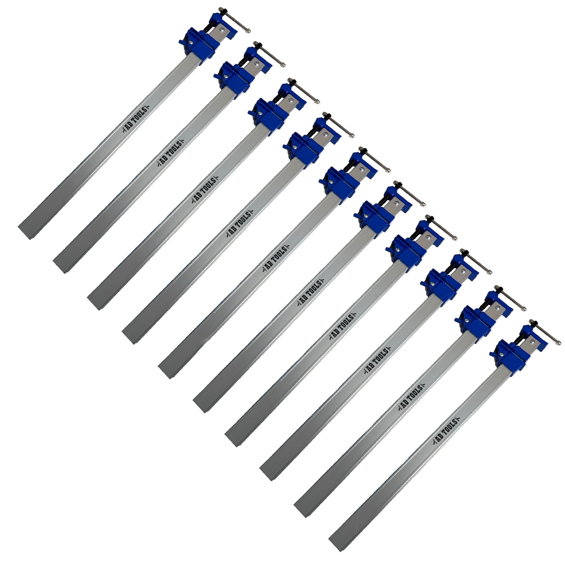 24" 600mm Aluminium Sash Clamp Grip Bench Work Holder vice Slide Clamp 10pk