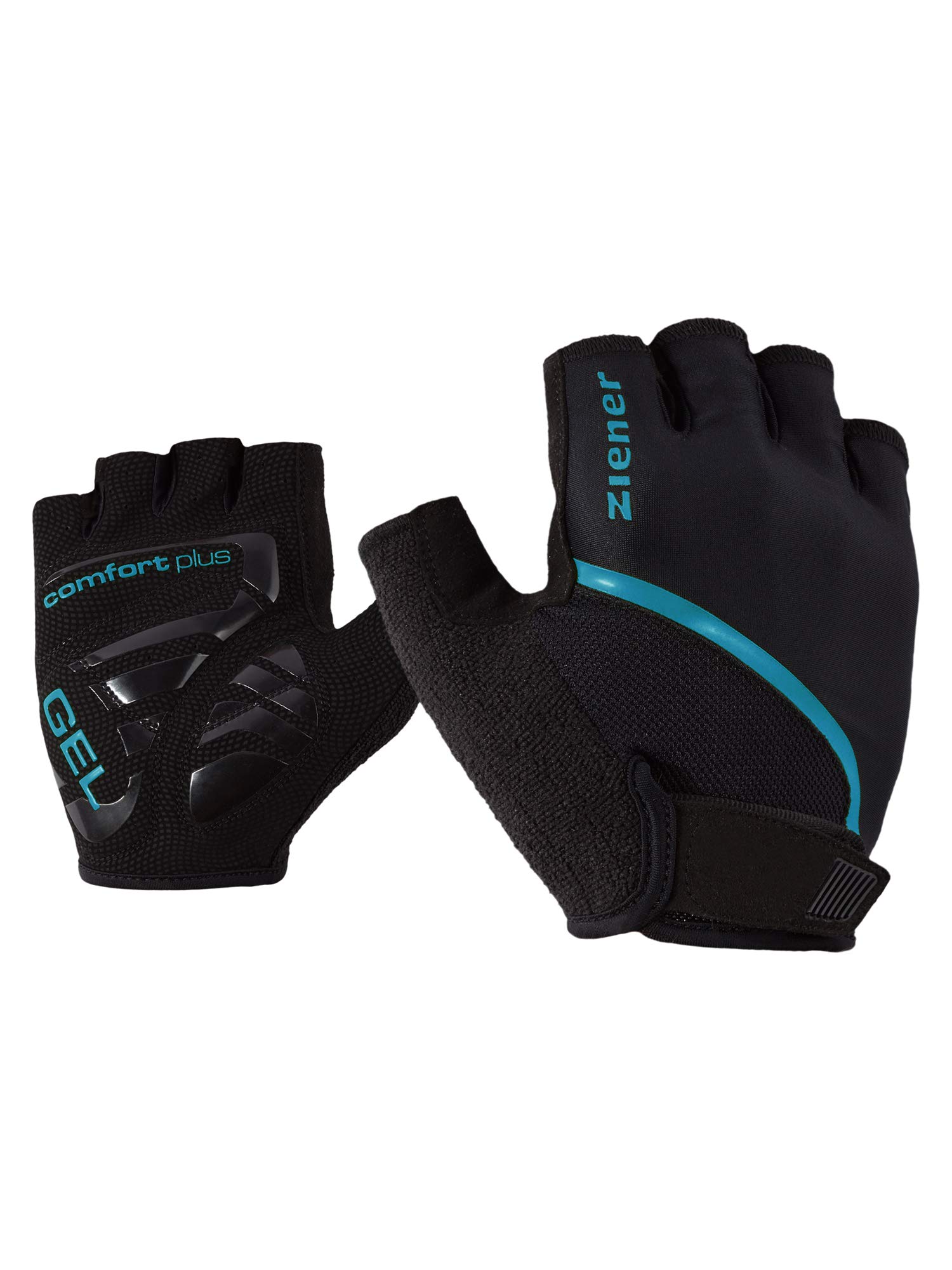 Ziener Herren Celal Fahrrad-/Mountainbike-/Radsport-Handschuhe | Kurzfinger - atmungsaktiv/dämpfend