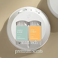 Vista 7 de Pura - Smart Home Fragrance Device Starter Set - Pura 4 - Scent Diffuser for Home - Includes Fragrance Aroma Diffuser - Square Box, Linens & Surf