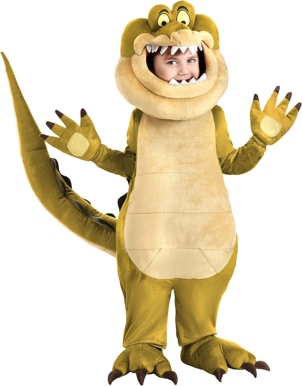 Disney's Princess and the Frog Louis Costume for Toddlers | Alligator Jumpsuit with Headpiece