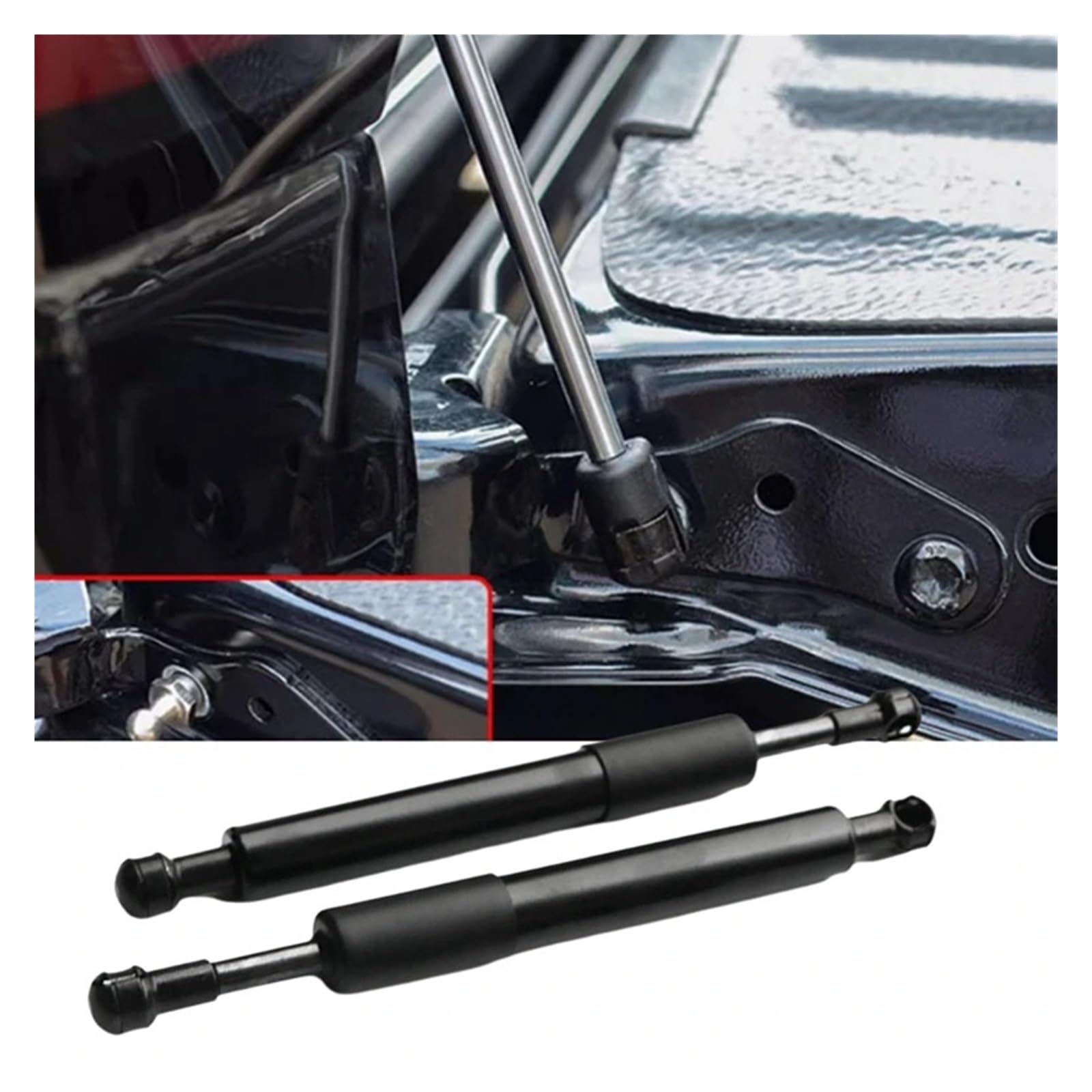 Para Ford Para Ranger T9 2022-2025 Soportes De Elevación Para Portón Trasero De Coche Barras Puntal Amortiguadores Brazos Varilla Maletero Amortiguadores Coche