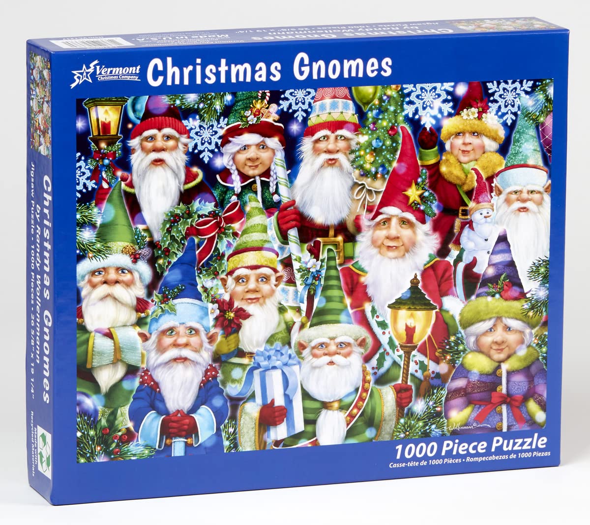Gnomi di Natale puzzle 1000 pezzi