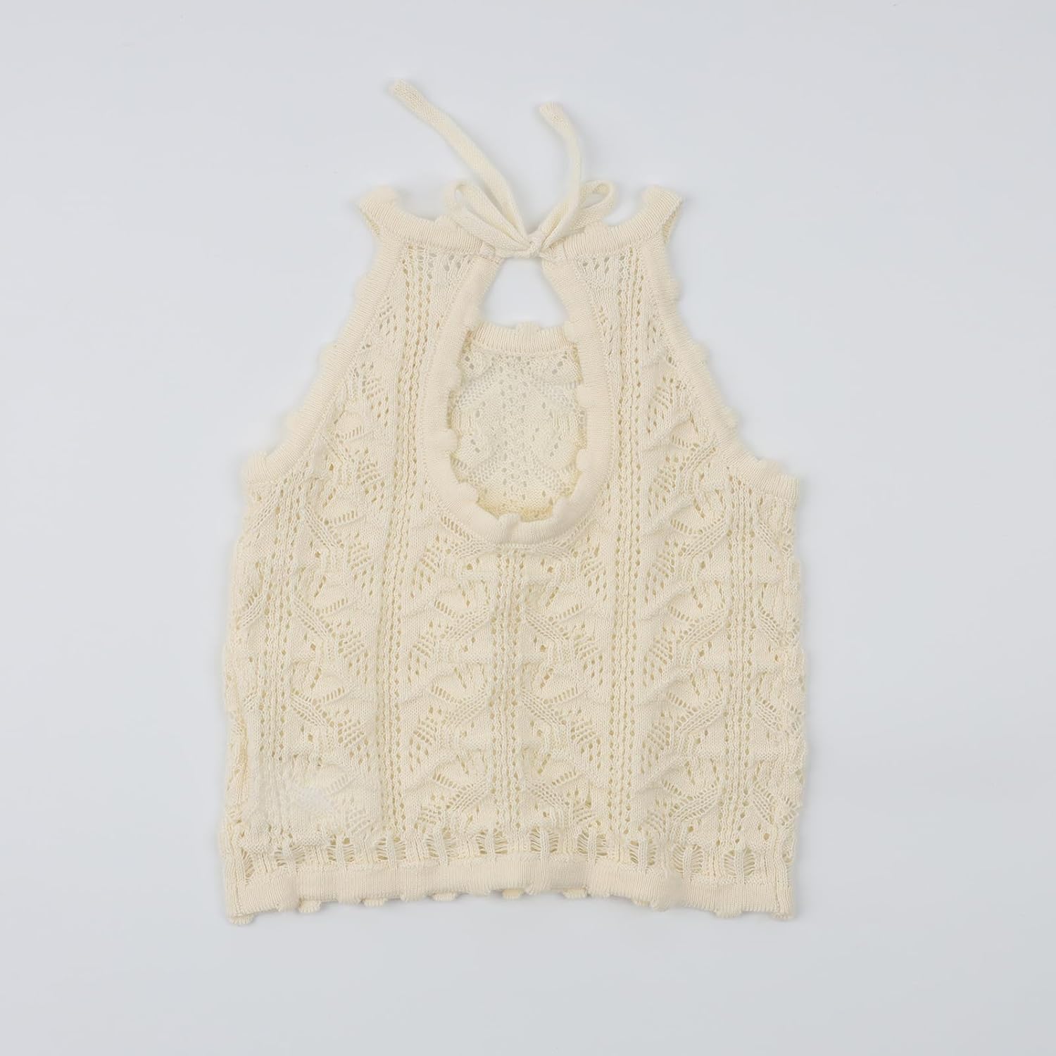 HOOLCHEAN Baby Toddler Girls Summer Thin Knitted Camisole Short Top