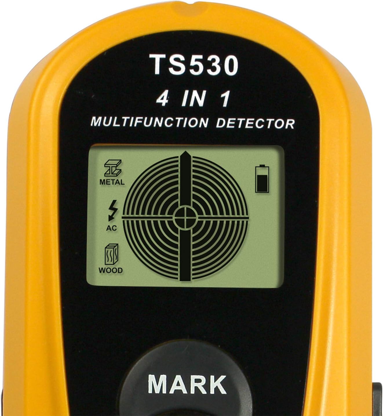 allsun TS530 4-in-1 Multifunction Detector LCD display close-up