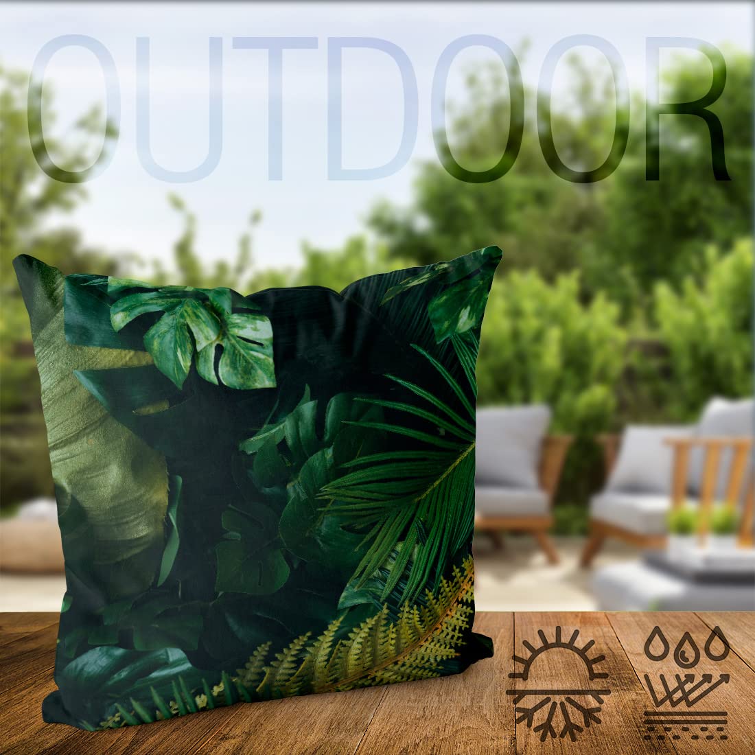 VOID Palmen Farn Kissenbezug Kissenhlle Sofakissen Kissen Deko  Outdoor-Kissen Dekokissen, Kissen Gre:40 x 40 cm : Amazon.de: Kche,  Haushalt & ...