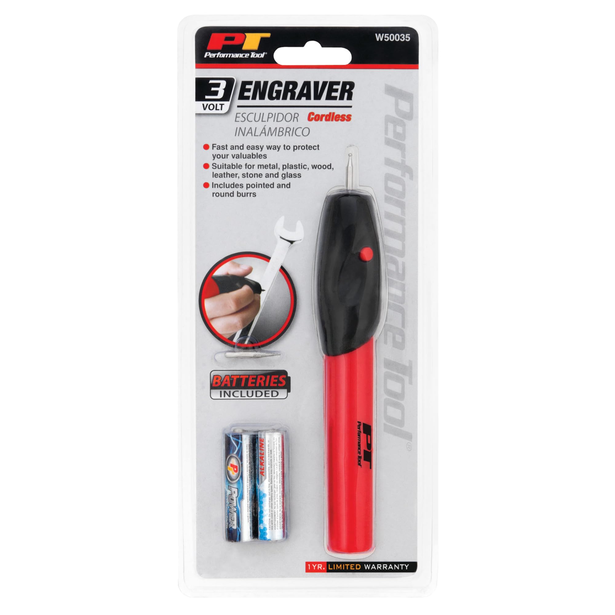 PERFORMANCE TOOL W50035 - Grabador inalámbrico (3 V)