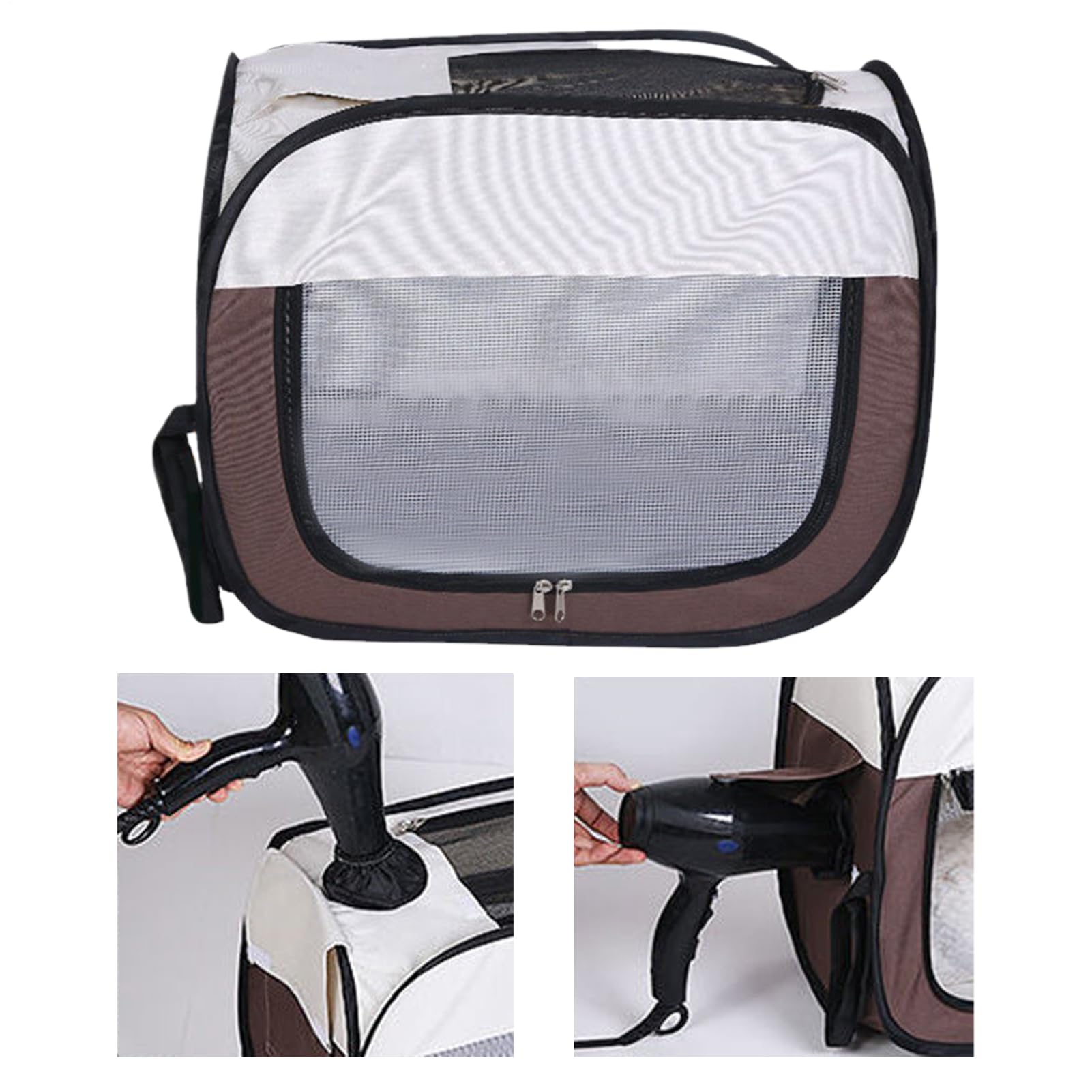 Asciugatrice per gatti, asciugatrice per cani e cabine di essiccazione, accessorio impermeabile anti-proiezione di per toelettatura, bagni e pulizia di cuccioli e gatti