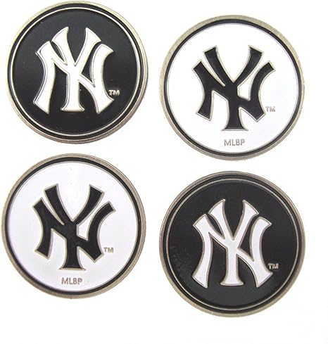 Review New York Yankees Golf Ball Markers (4 Pack)