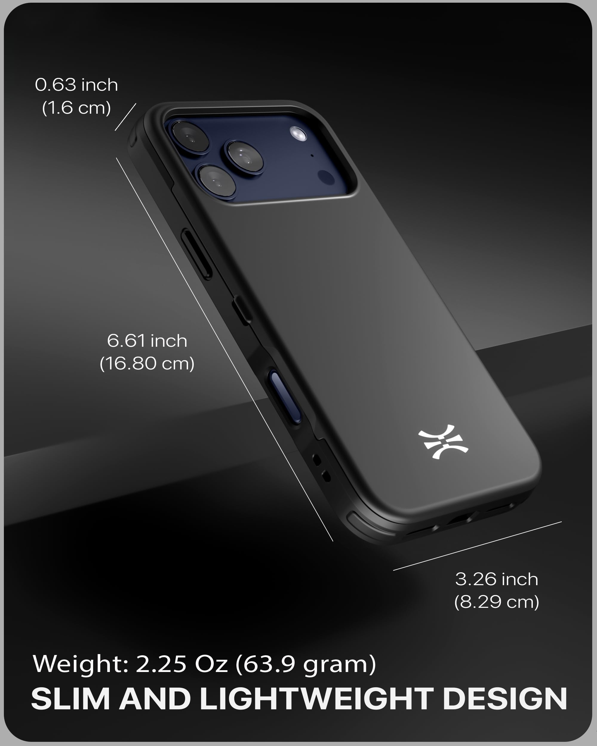 Amazon.co.jp: TORU CX SLIM iPhone 17 Pro Max用ケース | スリム