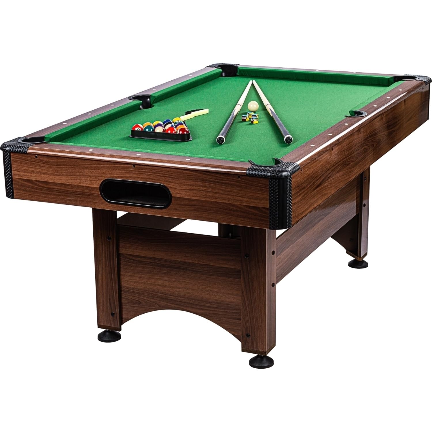 GAMES PLANET 6 ft Billardtisch Trendline“ + Zubehör, 9 Farbvarianten, 184 x 108 x 82 cm (LxBxH)