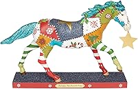 Vista 1 de Enesco The Trail of Painted Ponies - Figura navideña de poni, 7.1 pulgadas, multicolor