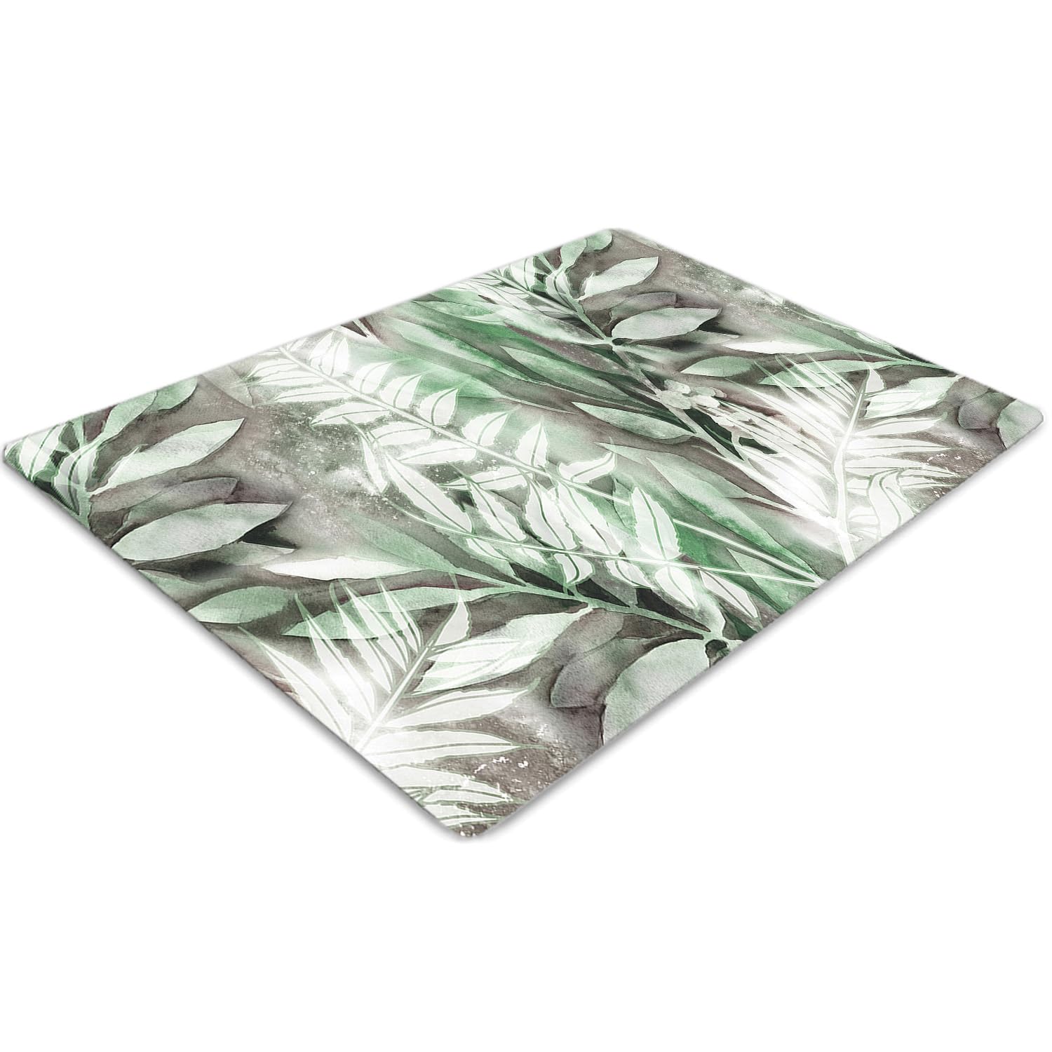 Tapis de chaise de bureau rectangulaire 100x70 cm imperméable et résistant aux dommages