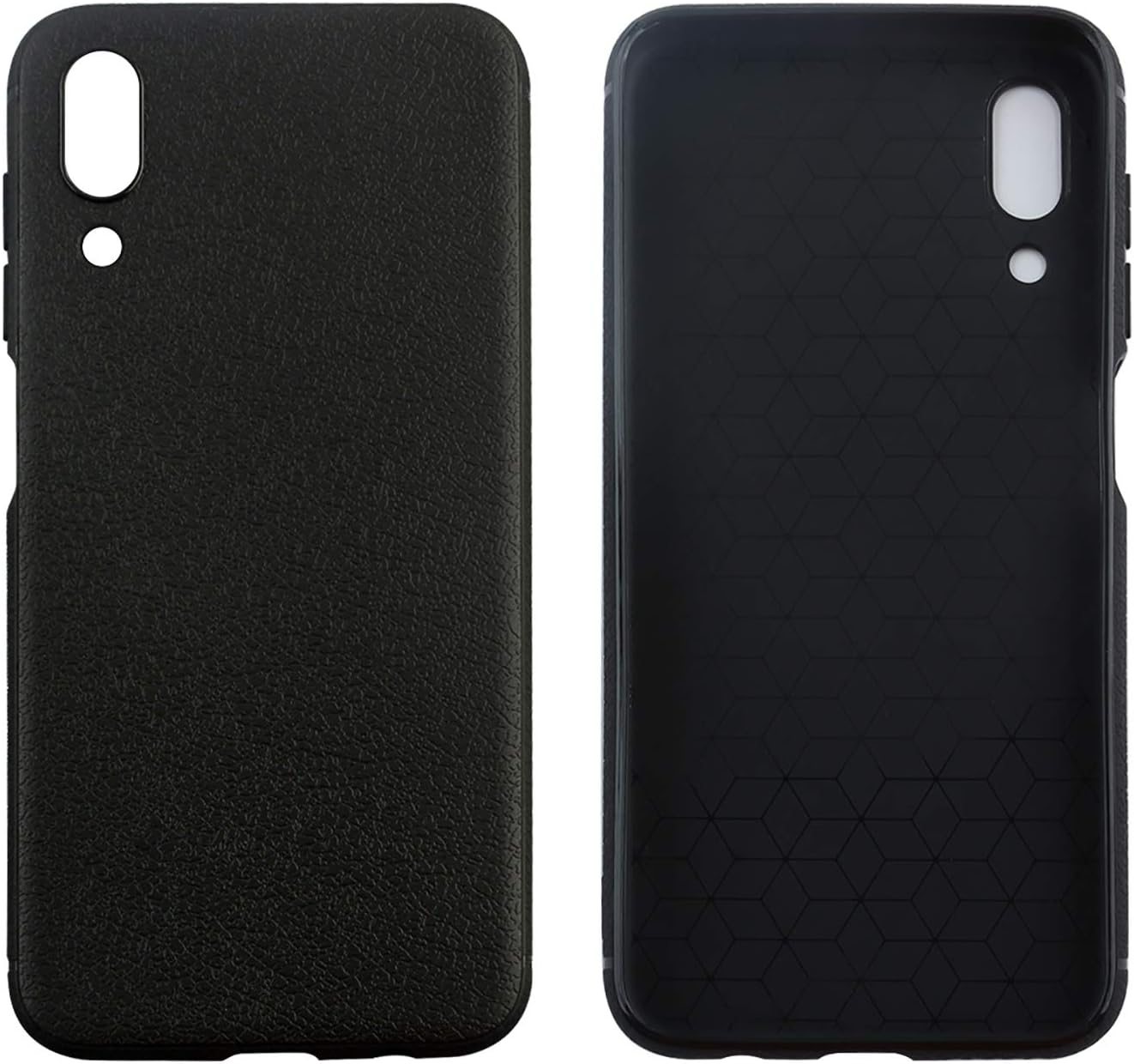 CiCiCat UMIDIGI ONE/UMIDIGI ONE PRO Case Cover, Slim Soft TPU Silicone Back Cover Shell Case, Stylish Strong Protective Case for UMIDIGI ONE/UMIDIGI ONE PRO Smartphone (Black, 5.9'')