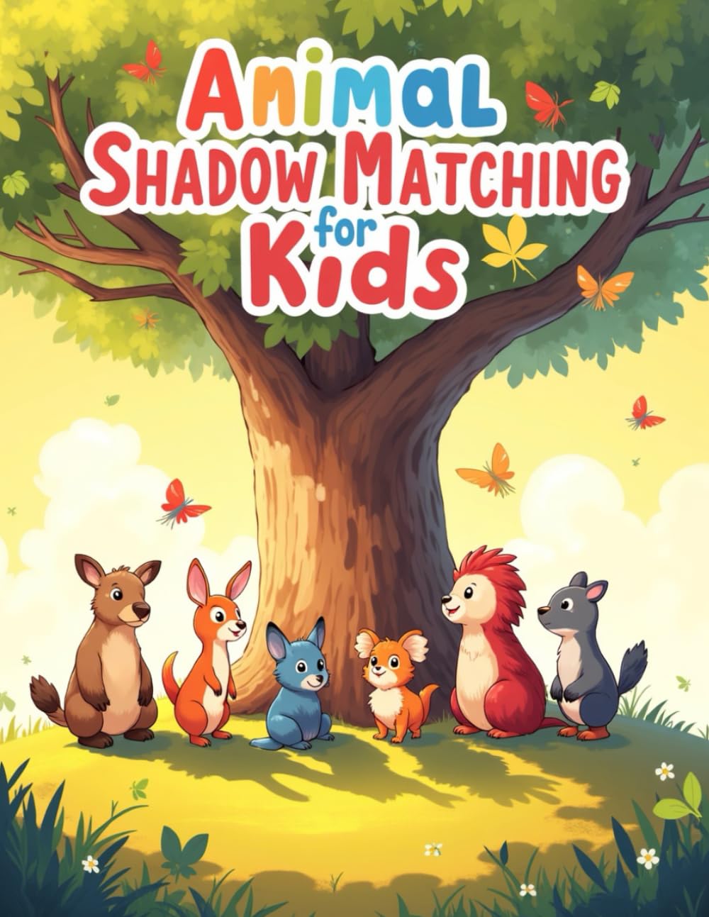 Animal Shadow Matching for Kids: Fun and Colorful Shape-Matching Puzzles with Answers to Build Visual Skills and Early Learning for Preschool and ... (Creative Learning Activity Series for Kids)