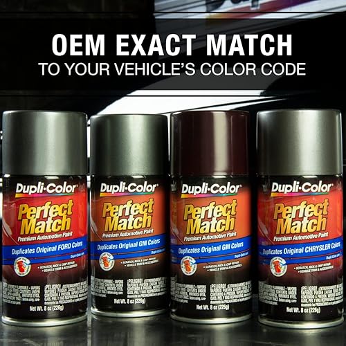 Miniatura 682 de Pintura para automóviles Dupli-Color de acabado exacto, metálico rojo granate oscuro