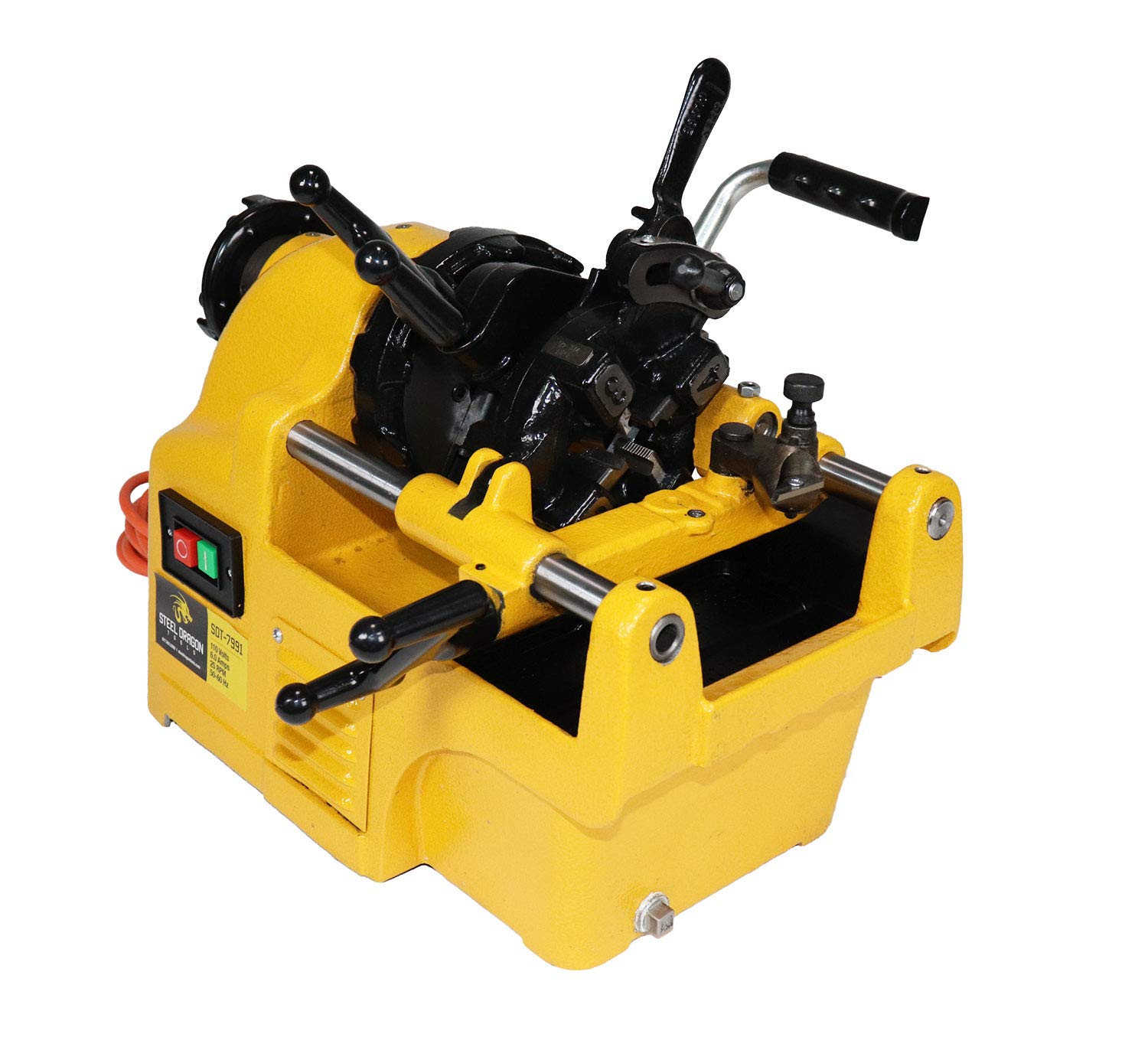 Steel Dragon Tools 7991 1/2" 1" Power Pipe Threader Threading Machine