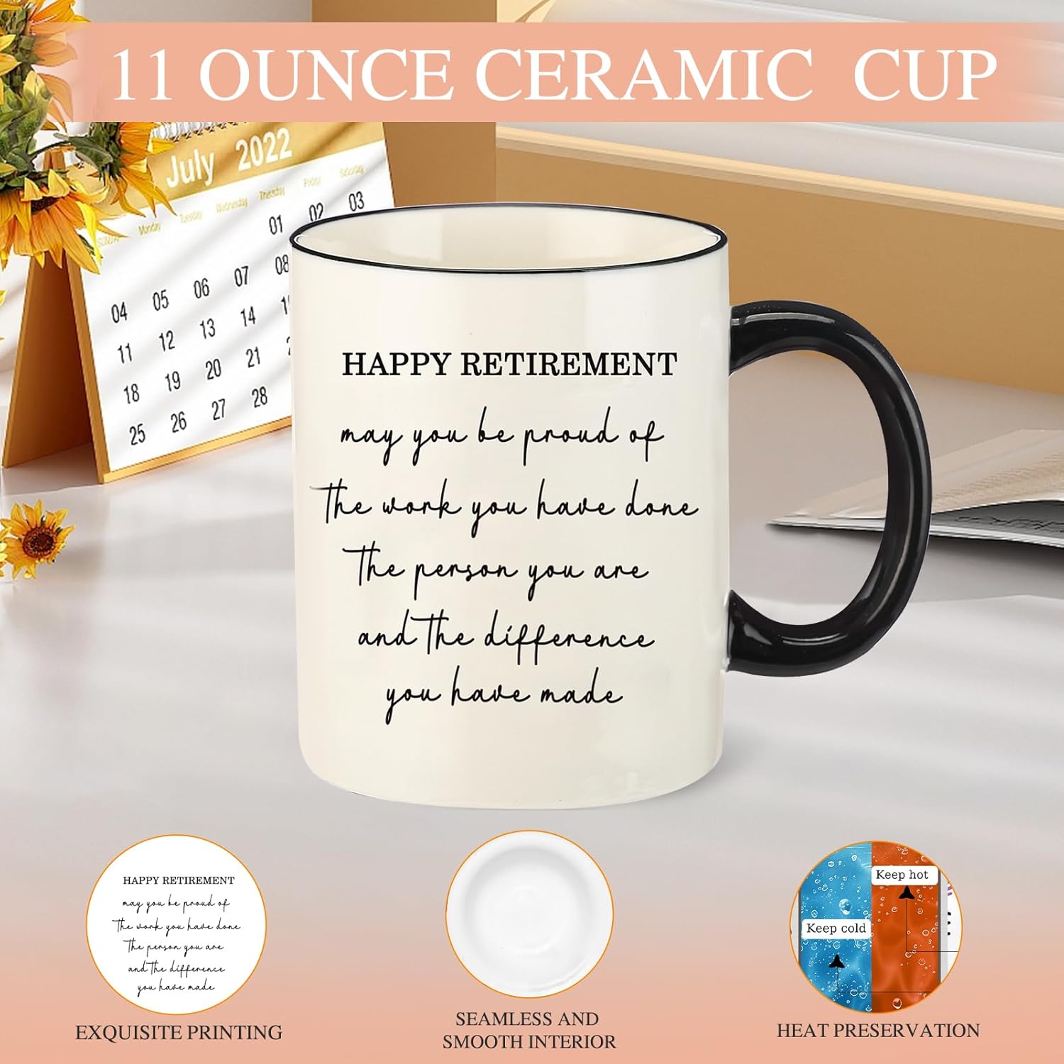 Retirement Gift for Woman, Cool Retirement Gifts Ideas for Retiree Mom Grandma Teacher, Retired Gifts Box with Coffee Mug, Coworkers Leaving Gift for Her - Image 2