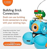 Vista 3 de Wonder Workshop Extensiones de Bloques de Construcción para Robots Dash y Dot Pequeños