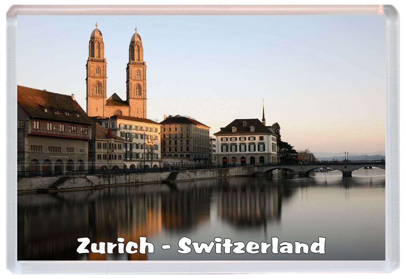 Baked Bean Store Zurich - Switzerland - Jumbo Fridge Magnet Id558