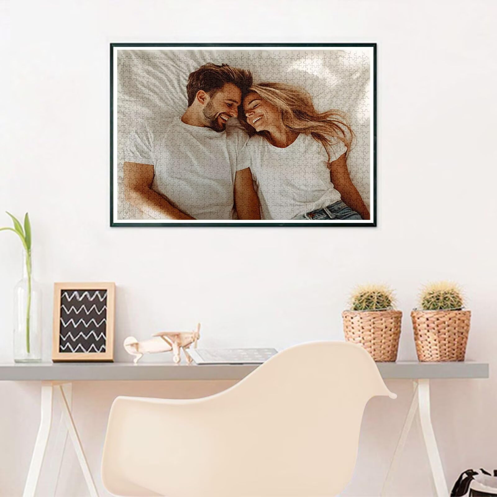 Spersonalizowane puzzle, niestandardowe drewniane puzzle fotograficzne