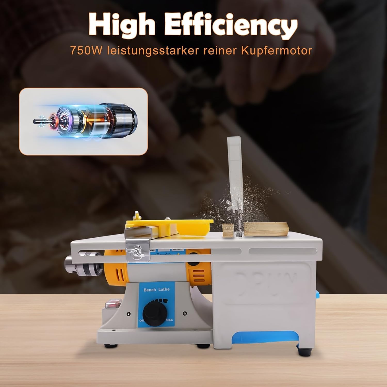 Table Saw Rock, Multifunction Mini Saw Woodworking Lathe Electric Polisher Grinder Cutter Jewelry Lapidary Saw for Cutting Rocks DIY Lapidary Equipment 0-10000r/min with Flexible Shaft