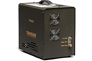 Benjamin Traveler PCP Air Rifle Air Compressor With Digital Pressure Gauge High Airflow Rate