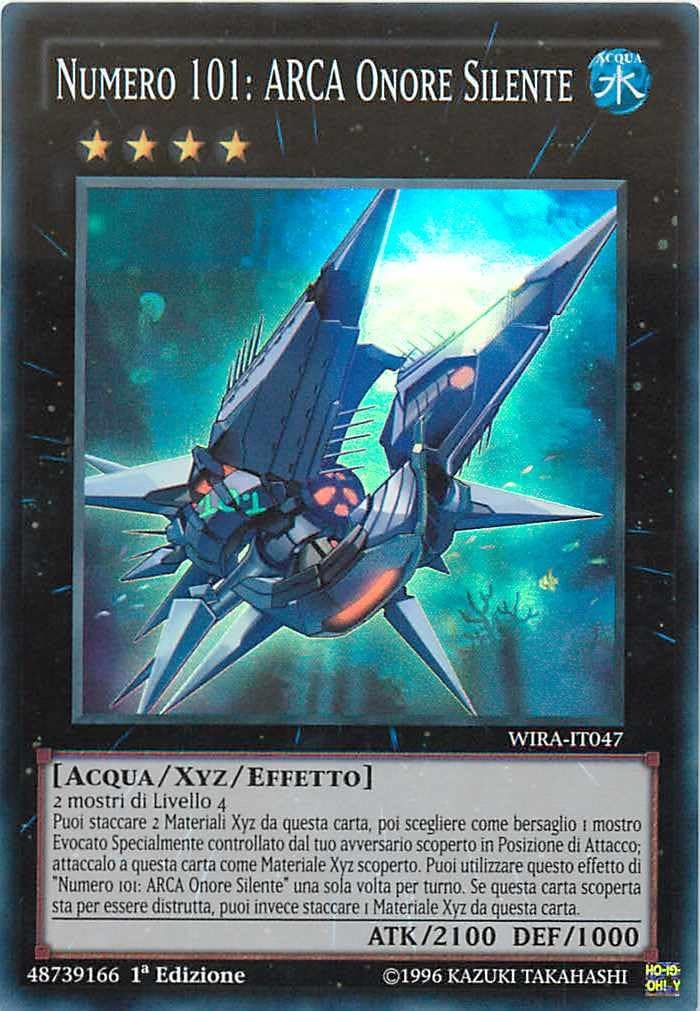 Yugioh Junk Cards Yu-Gi-Oh! Number 101: Silent Honor ARK  1st Edition Near  Mint English Card Near Mint Yugioh Xyz Monster Card