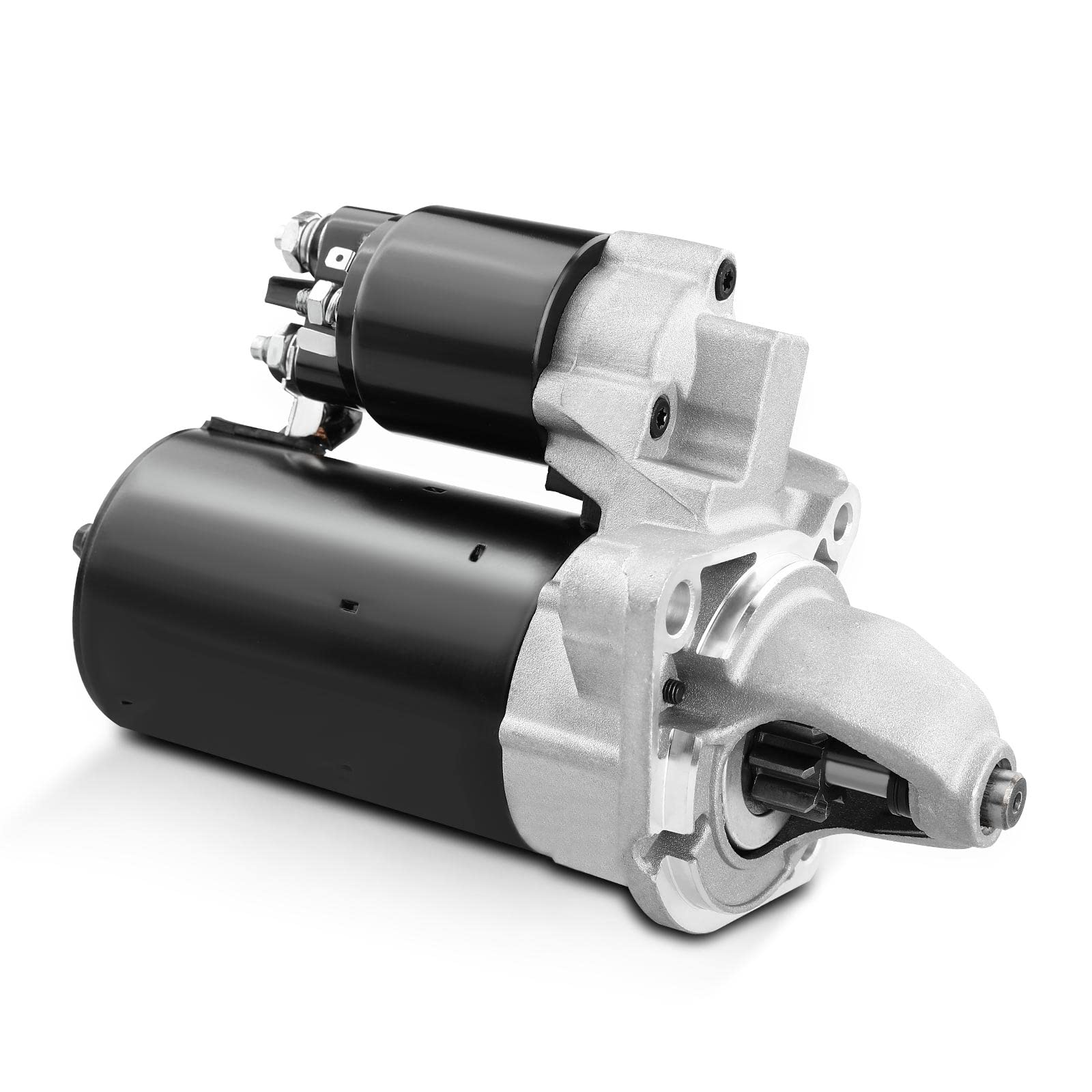 Frankberg Anlasser Starter Anlasser Auto Benzin 1,4 KW/12 V/9 Zähnezahl Kompatibel mit 3er Cabriolet E30 1.8L 3er Compact E36 3er E30 5er E34 Replace# 11660,17236