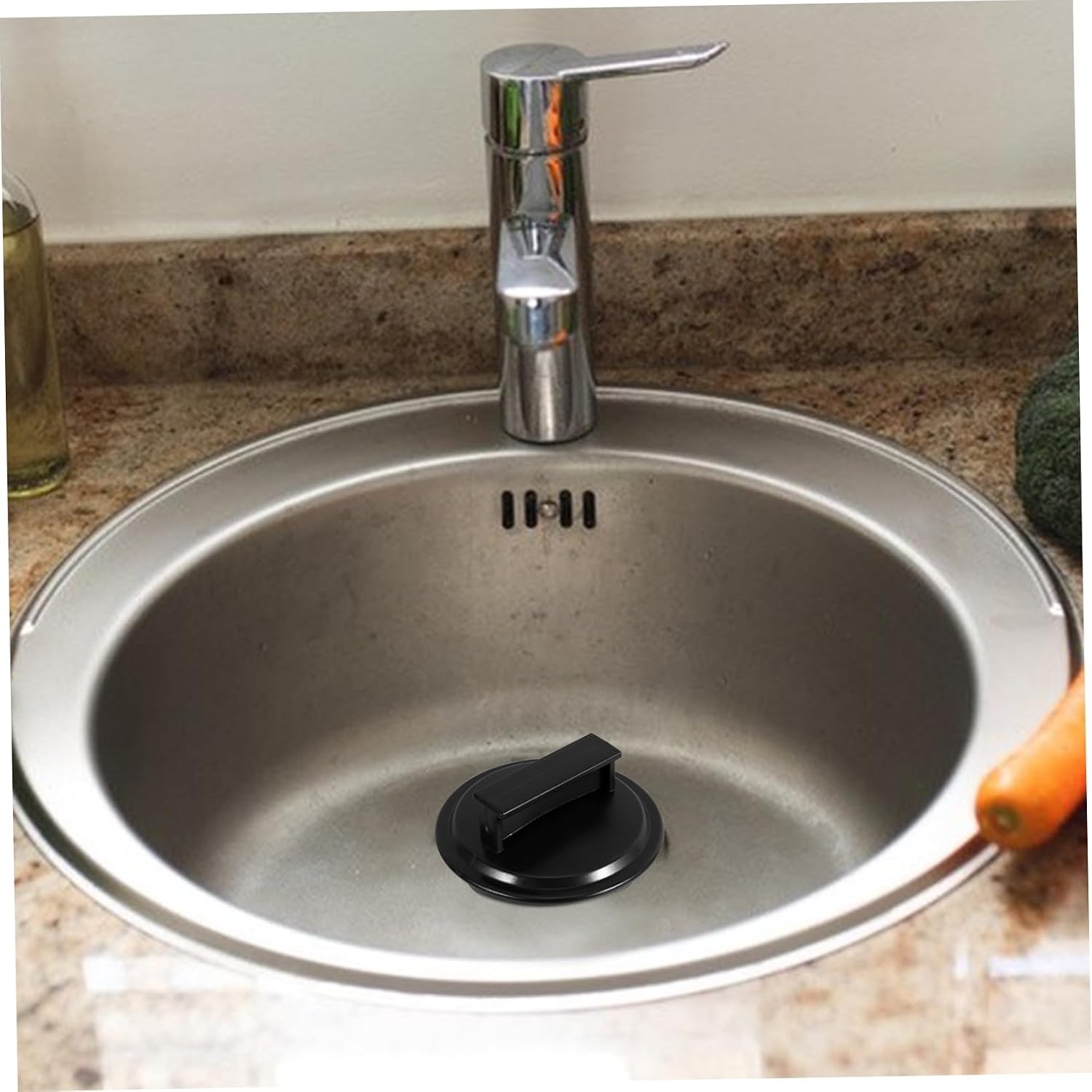 Garbage Disposal Splash Guard Cover for Kitchen Sinks Durable Food Waste Disposer Protection Smell Control Quick Replacement for Home and Commercial Use