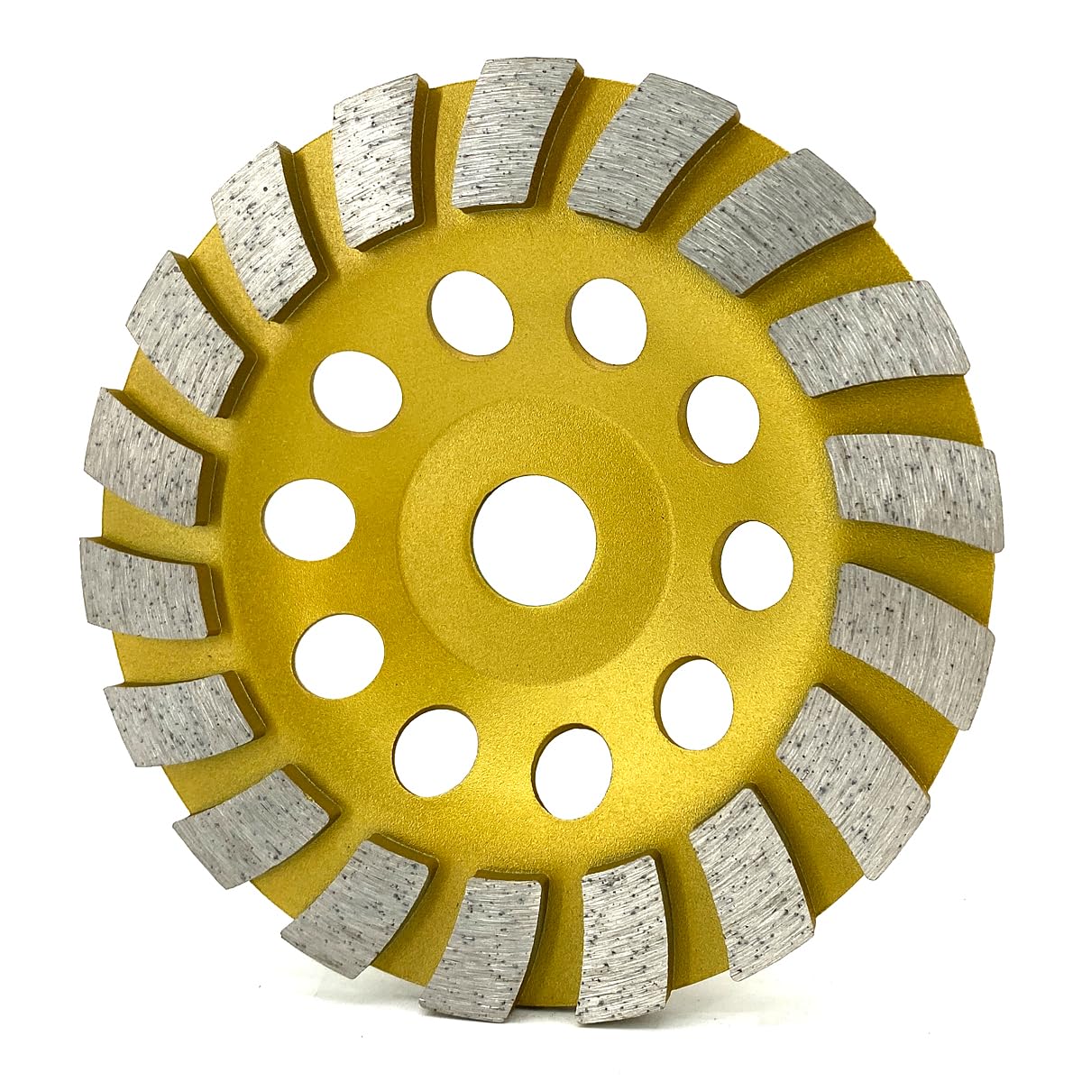 Diamond Concrete Grinding Wheel 6.0 inch for Polishing and Cleaning Stone Concrete Surface, Cement, Marble, Rock, Granite, and Thinset Removing, Angle Grinder Wheels Cup