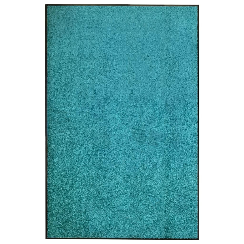 Tapis absorbant cyan 120x180 pour garder votre entrée de maison propre en hiver