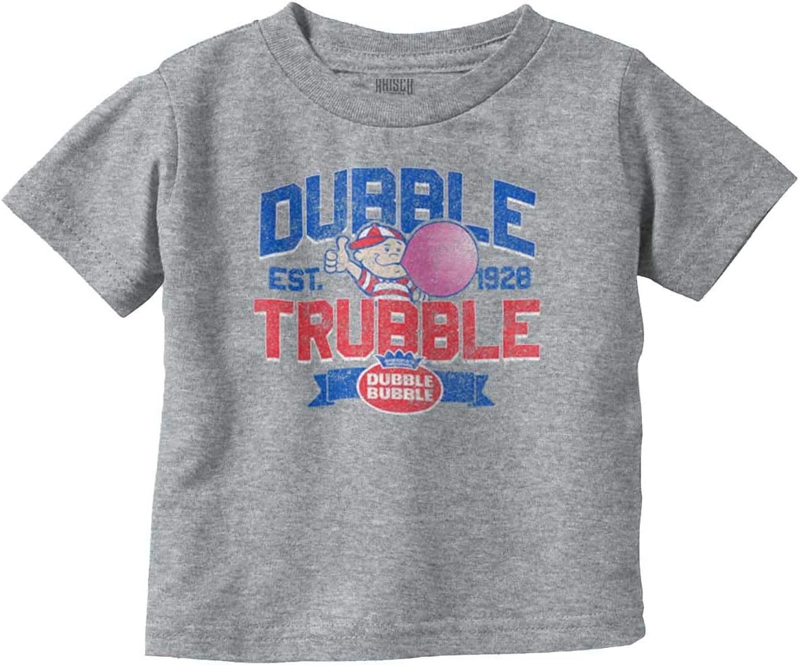 Original Dubble Trouble Bubble Gum Toddler Boy Girl T Shirt