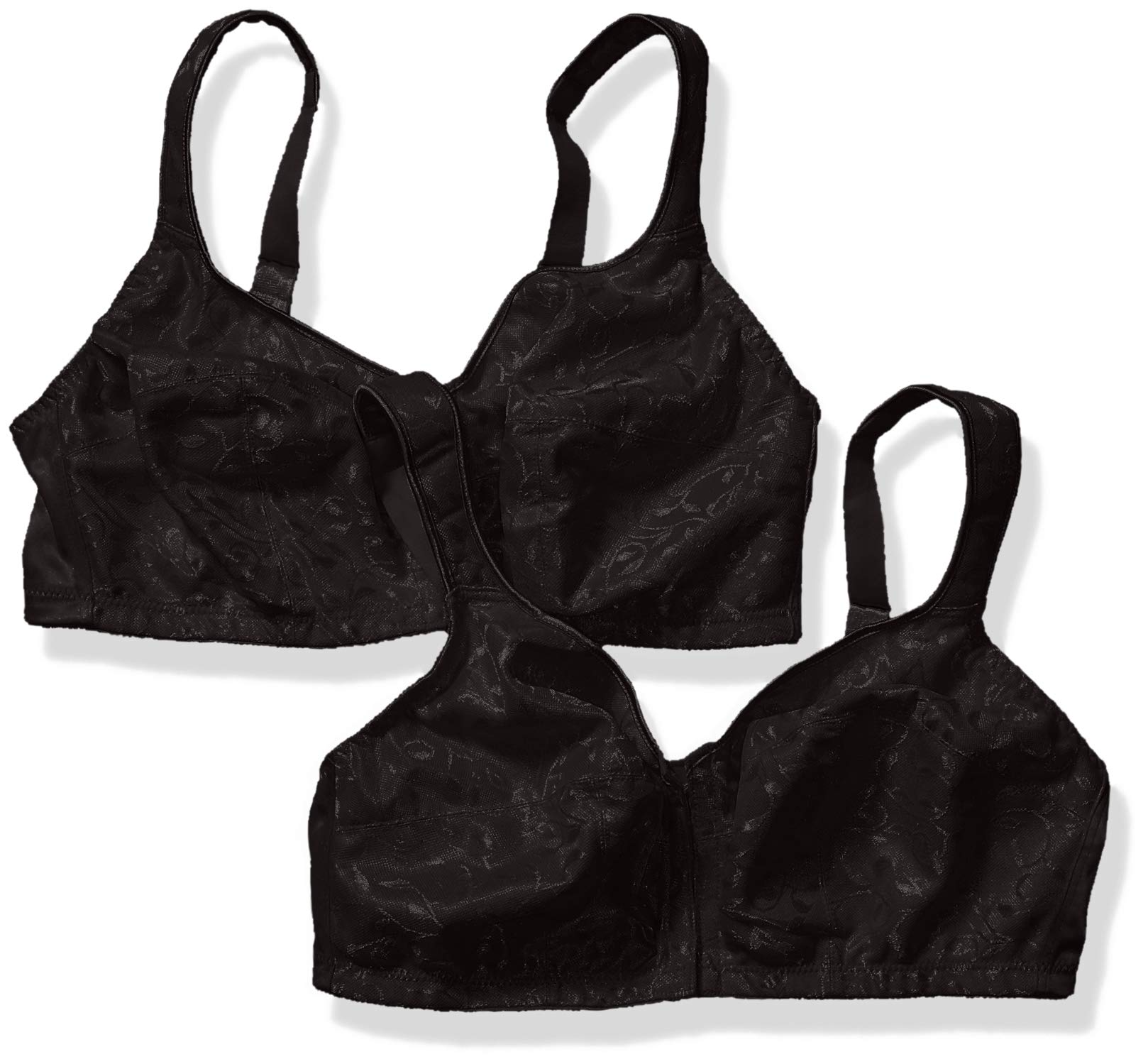 JUST MY SIZEWomen's Easy On Front Close Wirefree Bra MJ1107