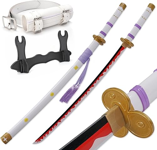 Zisu Roronoa Zoro Katana, textura original de anime, alrededor de 40 pulgadas en total, Enma White para colección de cosplay disponible en Yaxa Colombia