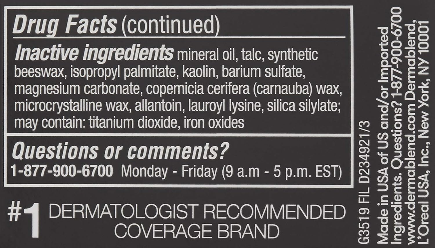 Dermablend Cover Creme Full Coverage Foundation with SPF 30, 35W Tawny Beige, 1 oz. : Beauty & Personal Care
