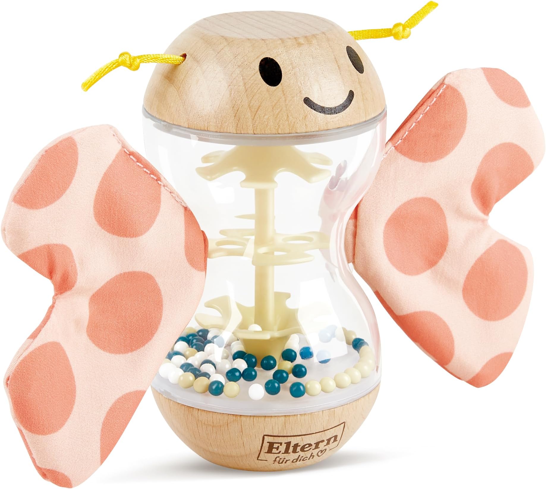 Butterfly Rainmaker, Rhythm & Sound Learning, Soothing Sensory Toy for Babies 0+