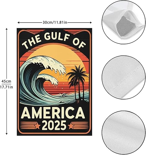 Miniatura 2 de Banderas inspiradoras del Golfo de América 2025 para porche