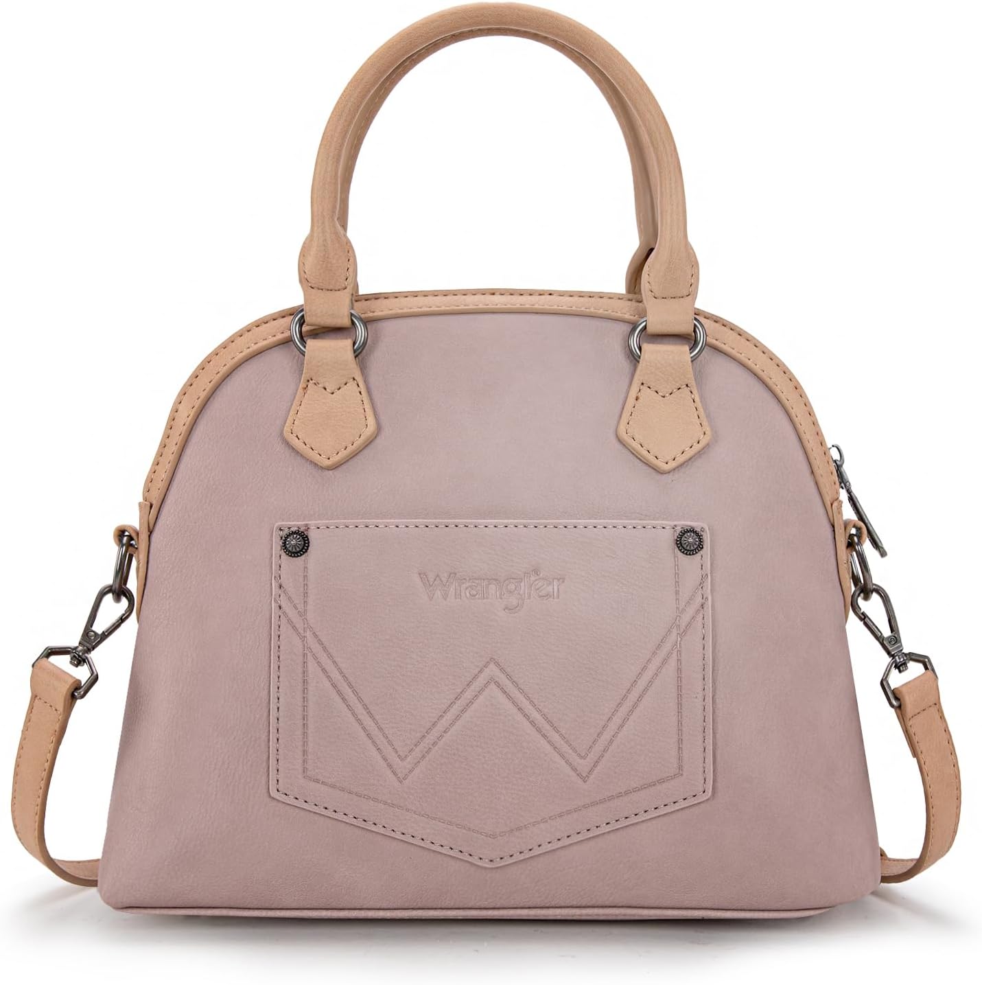 Wrangler Satchel Bags for Women Top-handle Handbags and Purses with Crossbody Strap