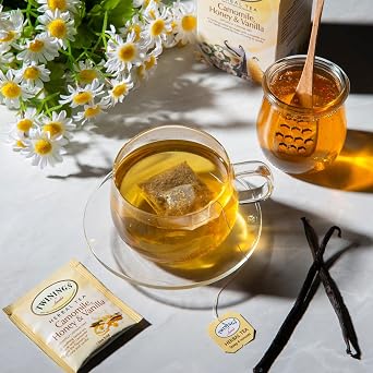 Twinings Herbal Tea Bags Variety 6-Pack Naturally Caffeine-Free Teas, Peppermint, Red Rooibos, Lemon & Ginger & Camomile Varieties, 20 Count Each