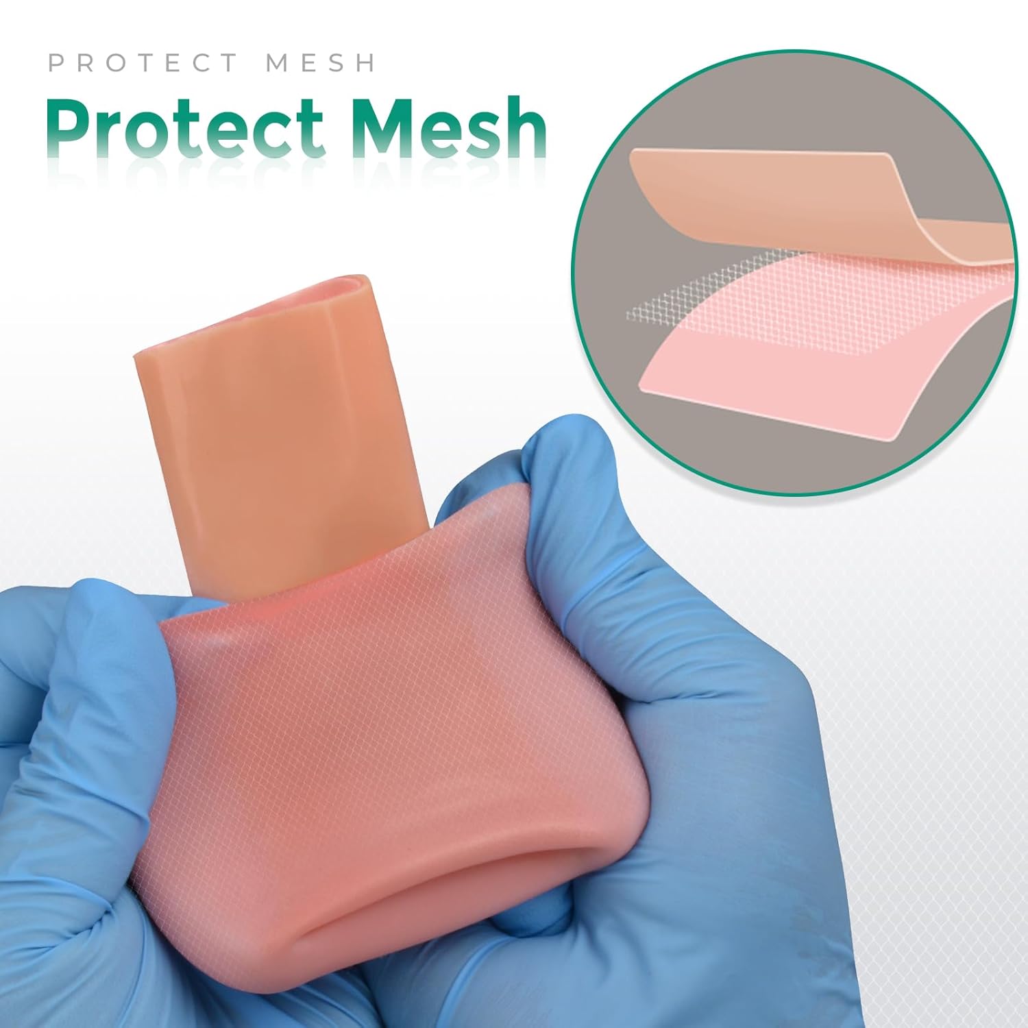 Adult Male Circumcision Trainer Kit for Medical Students, Circumcision Simulator Set with Circumcision Tools for Practice Training-Medium