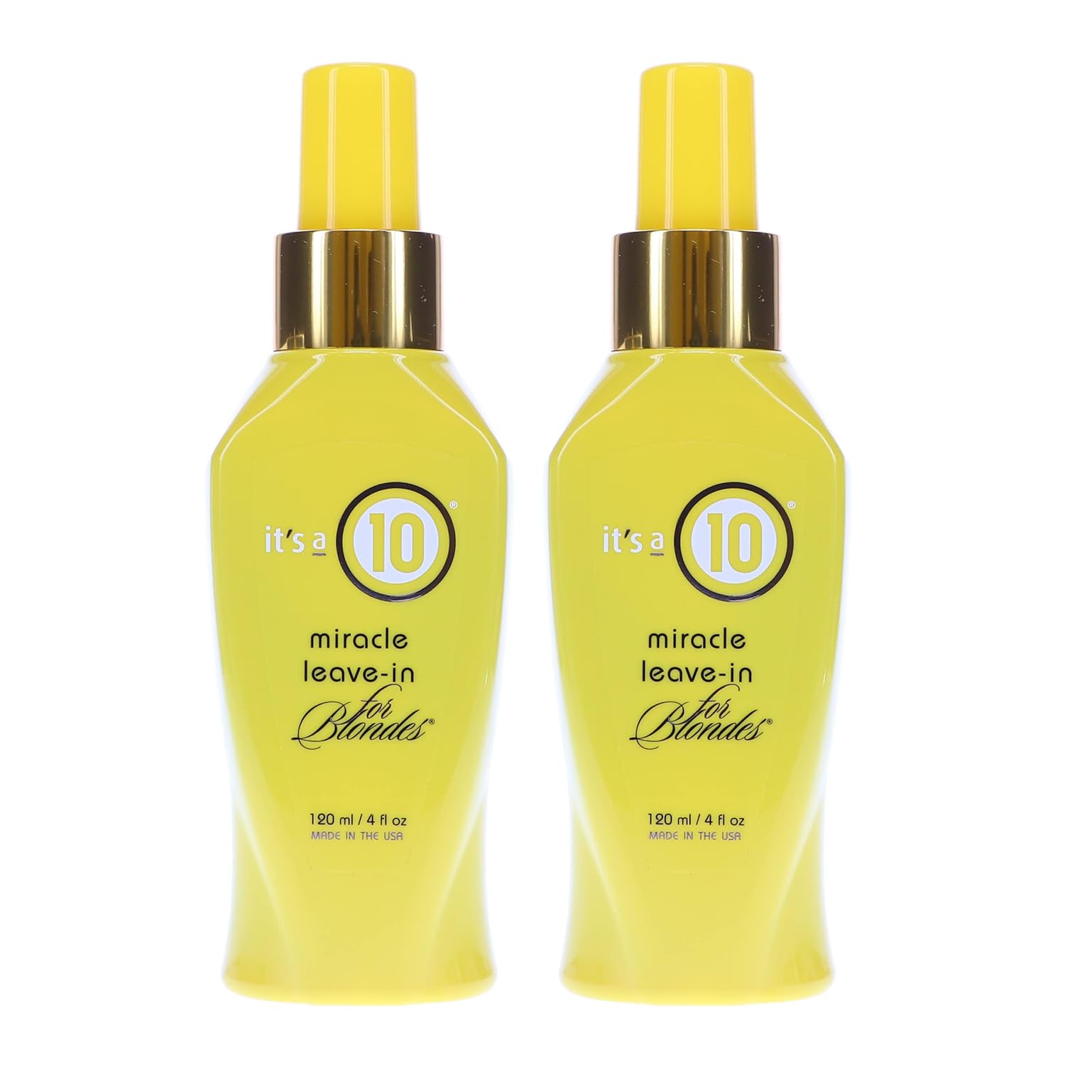 It's a 10 Haircare Miracle Leave-In Product for Blondes, 4 oz. (Pack of 3)