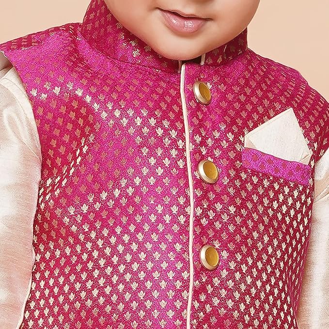 Image of AJ DEZINES Boys Dhoti Kurta Set