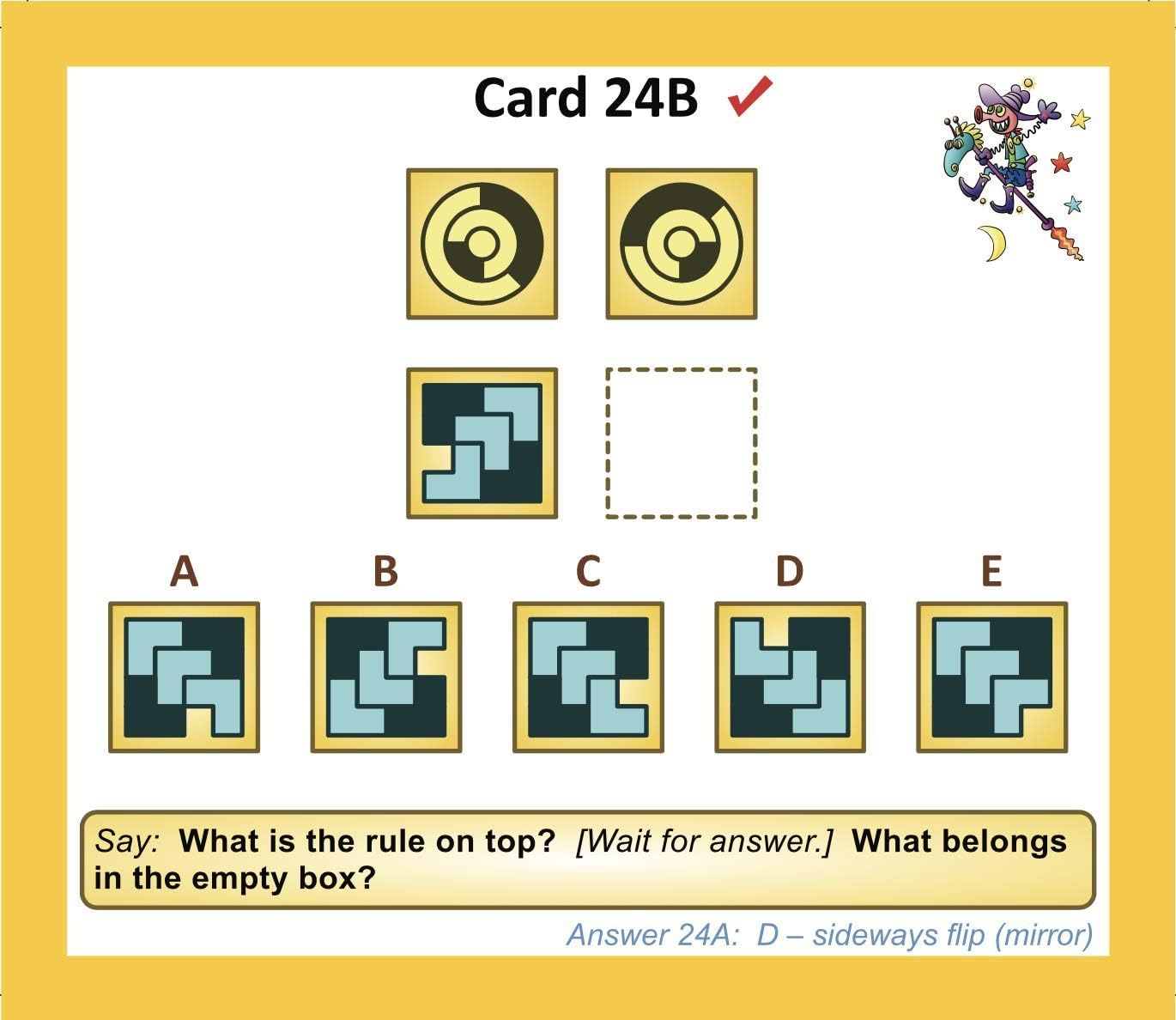 TestingMom.com Gifted Learning Flash Cards – Visual Spatial Concepts for 1st - 2nd Grade – Non-Verbal Puzzles for NNAT Test, NNAT2, NNAT3, CogAT Test, Iowa Test, NYC Gifted and Talented, and More!