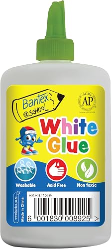 Bantex White Glue 120 g with Applicator