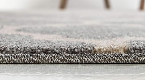 Vista 69 de Unique Loom Trellis Collection - Alfombra estilo marroquí de enrejado gris oscuro (8' 0 pies x 11' 0 pies)