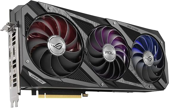 ASUS ROG STRIX NVIDIA GeForce RTX 3060 Ti OC Edition Gaming Graphics Card (PCIe 4.0, 8GB GDDR6, HDMI 2.1, DisplayPort 1.4a, Axial-Tech Fan Design, 2.9-Slot, Super Alloy Power II, GPU Tweak II)